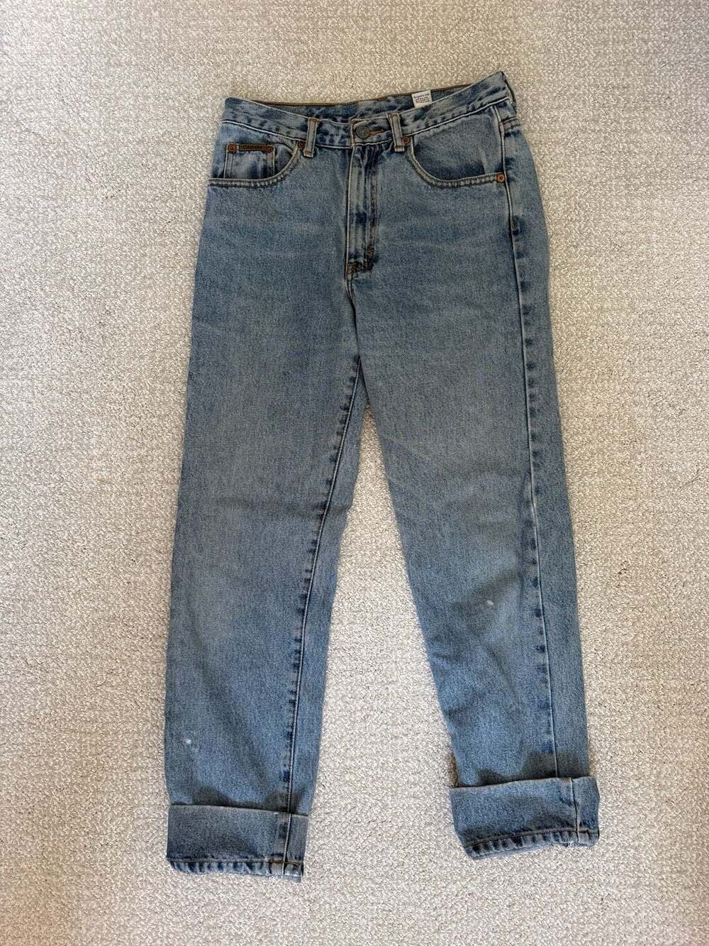 Vintage Calvin Klein Straight Leg Double Stone Wash Jeans
